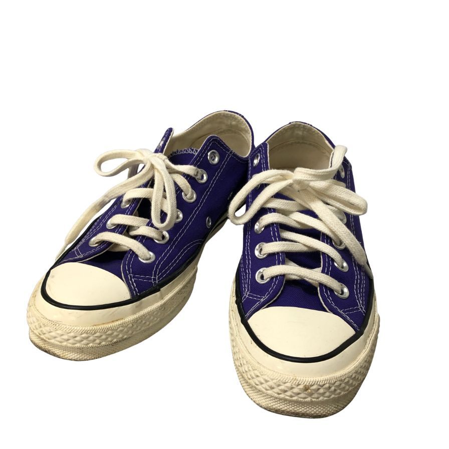 コンバース チャックテイラー 海外 パープル レディース 23.5 converse 約23.5cm【AFC31】