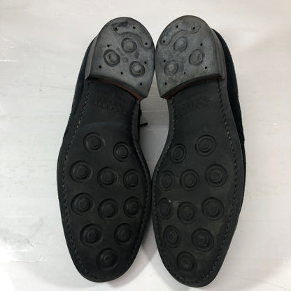 クロケット＆ジョーンズ SOMERSET  チャッカブーツ スエード ブラック サイズUK6E Crockett & Jones 約25.0cm【AFC53】