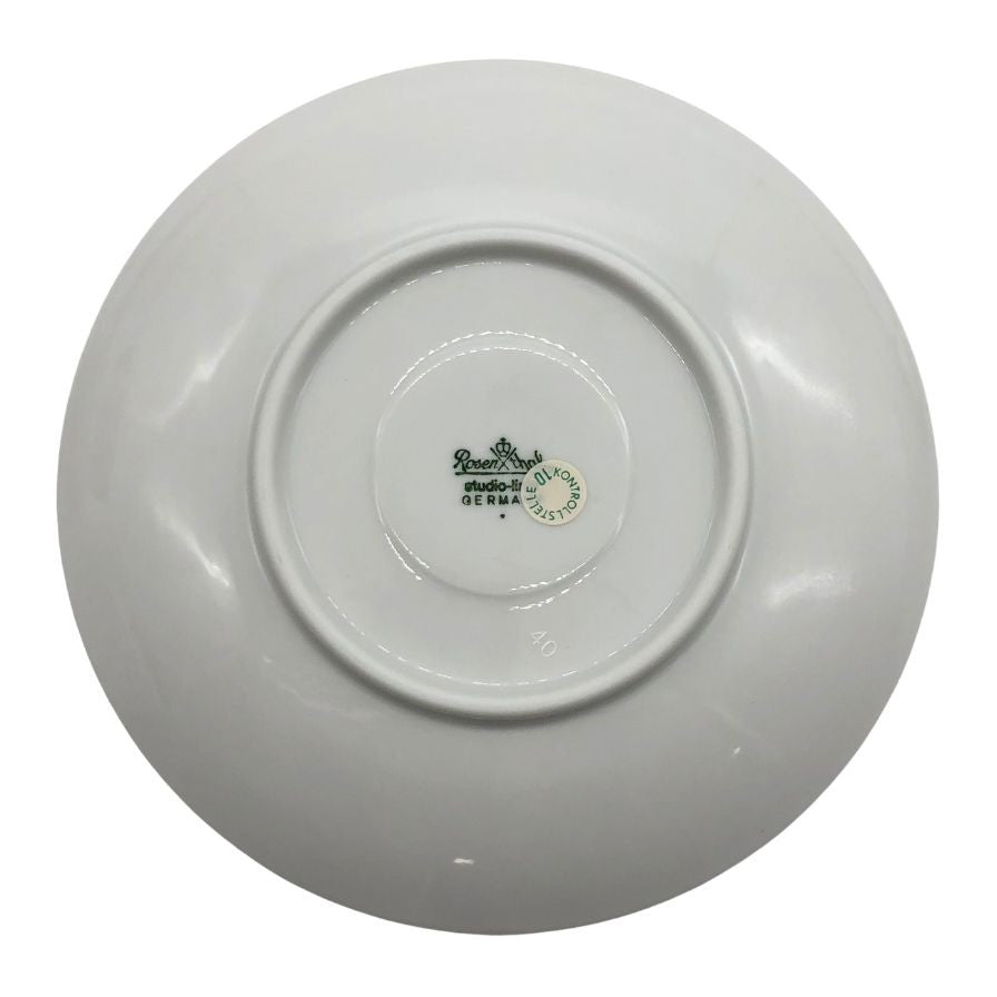 ローゼンタール スタジオライン ティーカップ&ソーサー ホワイト 3客セット Rosenthal studio-line【AFI21】【中古】