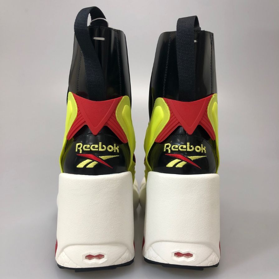 メゾンマルジェラ リーボック スニーカー Tabi Instapump Fury Hi S34WU0023 イエロー系 レディース サイズ35 Maison Margiela Reebok 約21.5cm【AFD8】