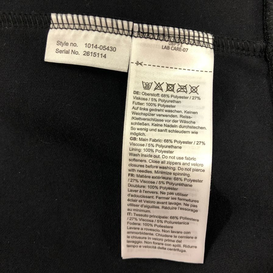 美品◆マムート パーカー ジャケット フーディ Dyno 2.0 ML フーデッドジャケット クラシック AF Men Classic 1014-05430 ブラック サイズUS2XL メンズ MAMMUT 【AFF24】