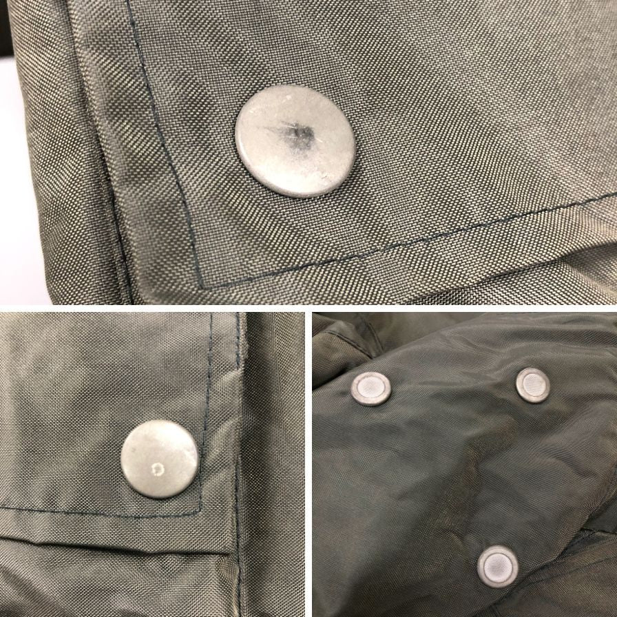 極美品◆ベルスタッフ ジャケット ナイロン ベルト付き  カーキ メンズ サイズ40 BELSTAFF 【AFA18】