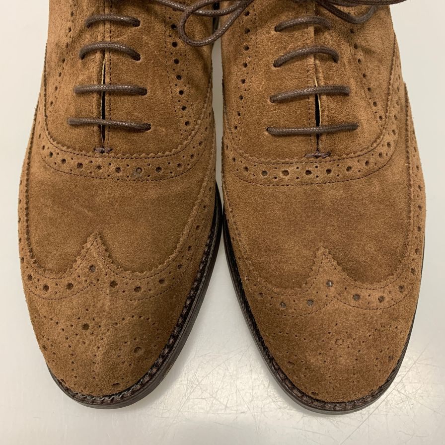 ロイドフットウェア レザーシューズ 2826ER04 ウイングチップ スエード メンズ サイズ7.5 ブラウン系 Lloyd Footwear 約26.0cm【AFD1】
