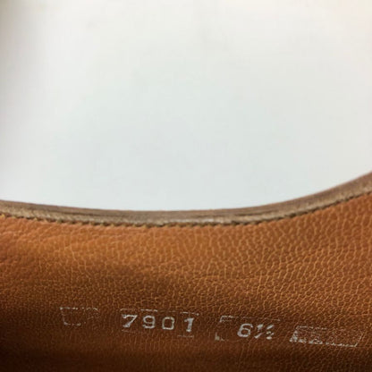チェザレパチョッティ レザーシューズ 飾り穴 7901 メンズ サイズ6.5 ブラウン系 CESARE PACIOTTI 約25.5cm【AFC44-2】