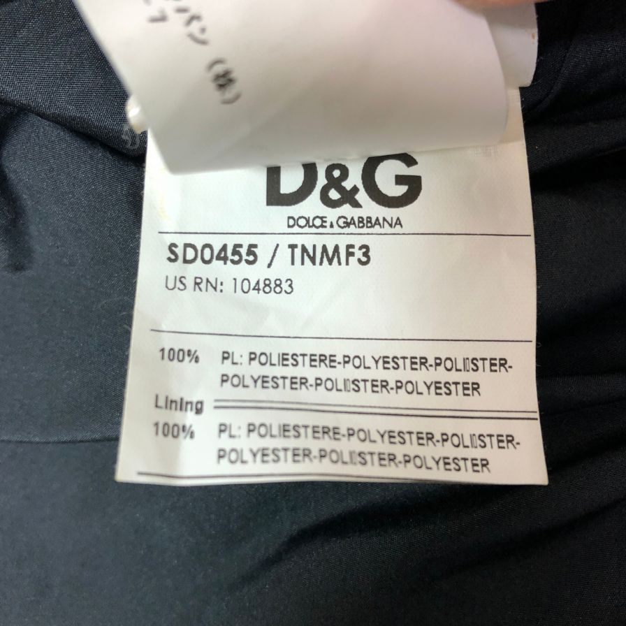 美品◆ドルチェ&ガッバーナ ワンピース レディース ブラック 40 Dolce & Gabbana 【AFB36】