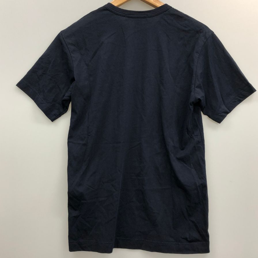 美品◆コムデギャルソン シャツ  Tシャツ フォーエバー ネイビー コットン サイズM COMME des GARCONS 【AFB44】
