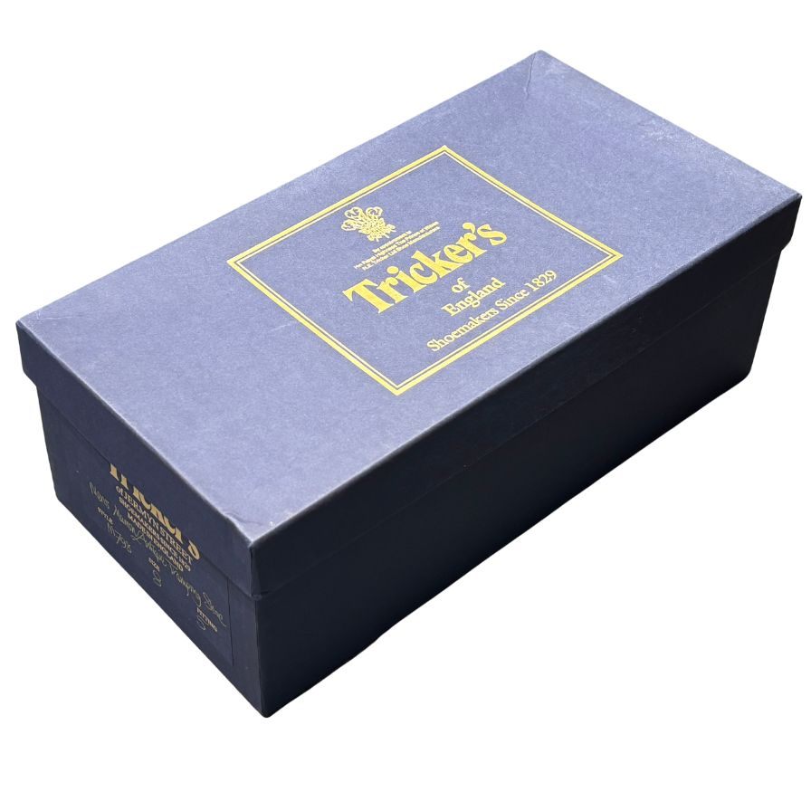 トリッカーズ レザーシューズ ストレートチップ M798 カーフ サイズUK8 メンズ ブラウン Tricker’s ビジネスシューズ 約26.5cm【LA】【中古】