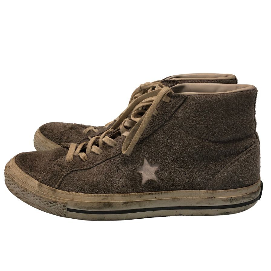 コンバース ハイカットスニーカー ヴィンテージ ワンスター グレー サイズ28.0 CONVERSE 約28.0cm【AFC7】