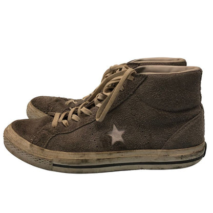 コンバース ハイカットスニーカー ヴィンテージ ワンスター グレー サイズ28.0 CONVERSE 約28.0cm【AFC7】