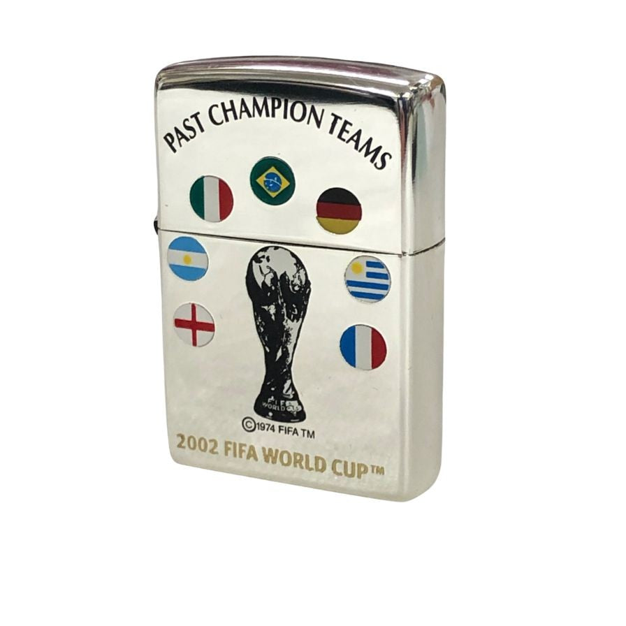 ジッポー オイルライター 2001年製 シルバー ZIPPO 2002 FIFA WORLD CUP