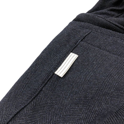 ストライプフォークリエイティブ ワイド テーパード パンツ ポリエステル SFCFW23P03 メンズ サイズXL ネイビー S.F.C 【AFB36】