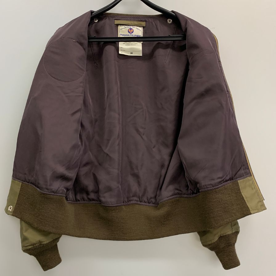 極美品◆バズリクソンズ ミリタリージャケット 30周年記念 1993-2023 メンズ カーキ サイズ38 BUZZ RICKSON'S 【AFA3】