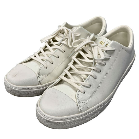 コンバース レザースニーカー オールスター クップ メンズ サイズ27.5cm ホワイト CONVERSE ALL STAR COUPE OX 約27.5cm【AFD3】