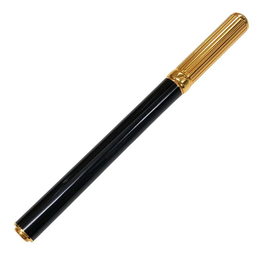 デュポン 万年筆 18K 750 M  LAQUE DE CHINE ゴールド×ブラック St.Dupont【AFI9】