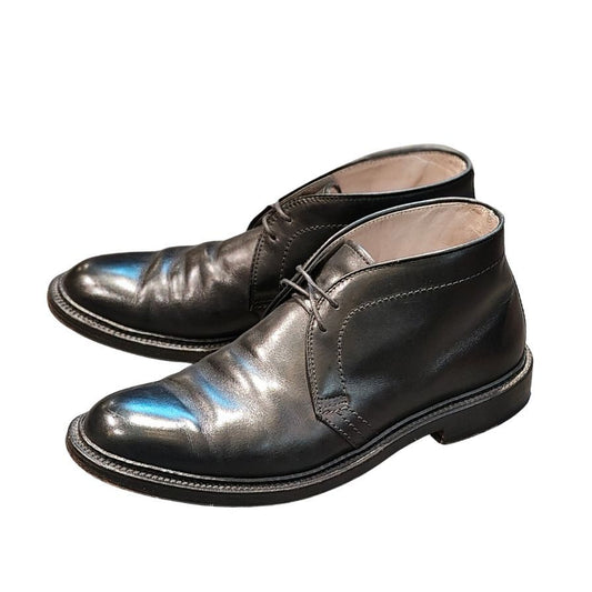 オールデン レザーシューズ 12717 チャッカブーツ カーフ サイズUS8D ALDEN ブーツ 約26.0cm【LA】【中古】