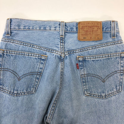 リーバイス デニム 501 95年製 ボタン裏501 USA製 インディゴ メンズ W29 L36 LEVI’S 【AFB36】