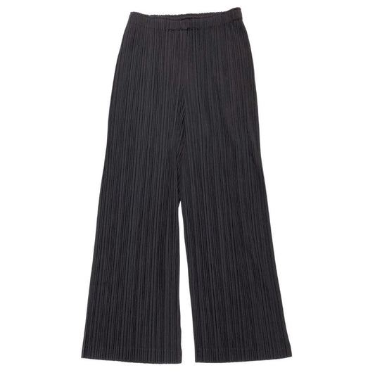 プリーツプリーズ イッセイミヤケ プリーツパンツ PP51JF614 ラミー レディース ブラウン サイズ4 PLEATS PLEASE ISSEY MIYAKE 【AFB19】