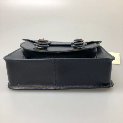 グレンロイヤル ショルダーバッグ サッチェル 9インチ ブライドルレザー ネイビー GLENROYAL SATCHEL BAG 9INCH【AFE9】