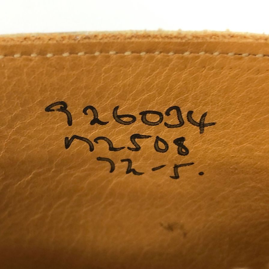 トリッカーズ カントリーブーツ M2508 モールトン カーフ メンズ サイズ7ハーフ ベージュ Tricker`s ブーツ 約25.5cm【LA】【中古】