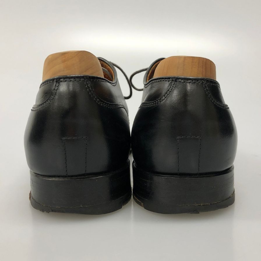 オールデン レザーシューズ Vチップ 961 カーフ ブラック サイズUS7.5D ALDEN ビジネスシューズ 約25.5cm【LA】【中古】