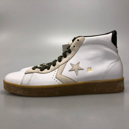 コンバース アロハラグ スニーカー ハイカット メンズ ホワイト サイズ28.5cm CONVERSE AR SRPLS 約28.5cm【AFC47】