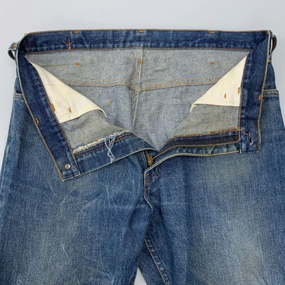 プレインポケッツ デニムパンツ W36L30 ブルー系 Plain Pockets 【AFB30】