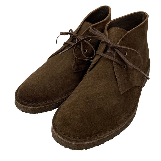 ロイドフットウェア レザーシューズ チャッカブーツ スエード クレープソール メンズ サイズ40 ブラウン系 Lloyd Footwear 約25.0cm【AFD4】