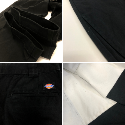 クーティー×ディッキーズ チノパン 1タックトラウザー コットン メンズ ブラック サイズL COOTIE × DICKIES 【AFB12】