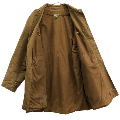 極美品◆メッツ 9301 40-50s ヴィンテージ ハンティング コート コットン ブラウン サイズ54 メンズ フランス製 Mettez 【AFA19】