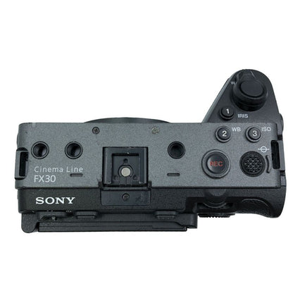 ソニー デジタルカメラ プロフェッショナルカムレコーダー シネマライン FX30 ILME-FX30B ブラック SONY Cinema Line【AFI23】【中古】
