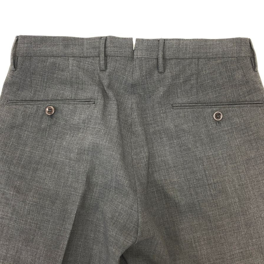 インコテックス パンツ スラックス ウール100% SUPER100'S SLIM FIT メンズ グレー サイズ44 Incotex 【AFB38】