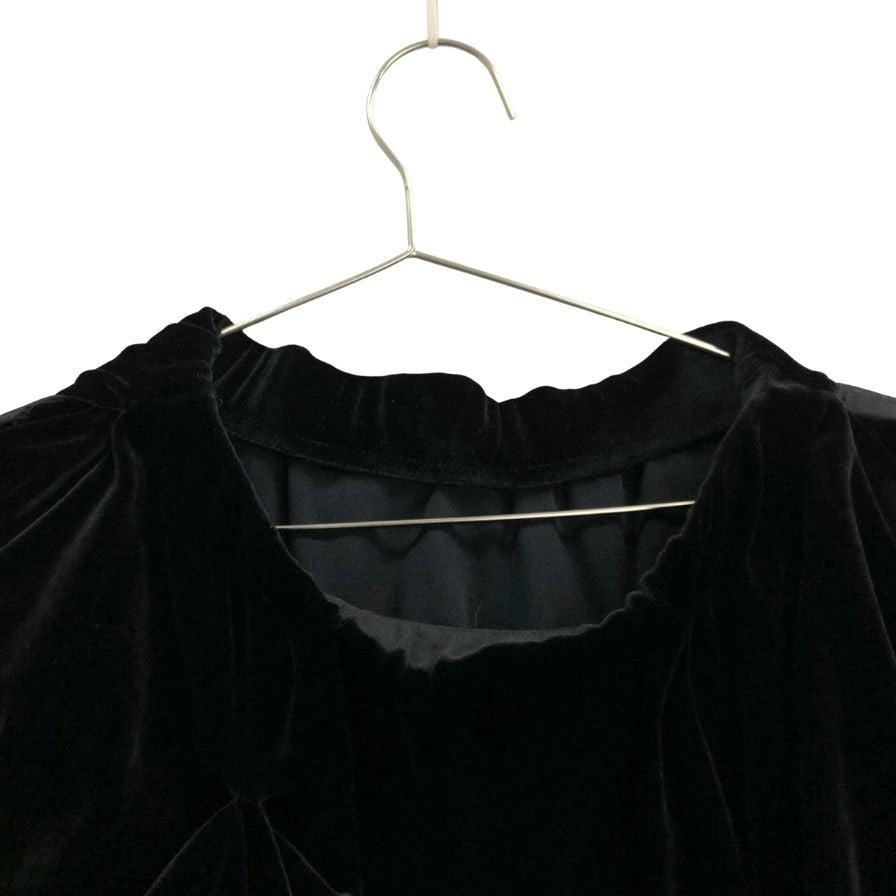 ベロア ノワールバイフォクシー ニューヨーク ベロア スカート レディース ブラック サイズ38 VELOUR NOIR by FOXEY NEWYORK【AFB37】