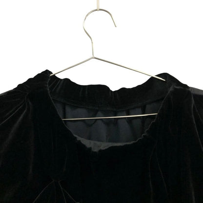 ベロア ノワールバイフォクシー ニューヨーク ベロア スカート レディース ブラック サイズ38 VELOUR NOIR by FOXEY NEWYORK【AFB37】