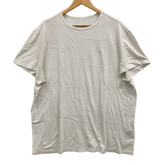 美品◆メゾンマルジェラ10 Tシャツ ロゴ S50GC0669 サイズXL メンズ オフホワイト Martin Margiela 【AFB3】