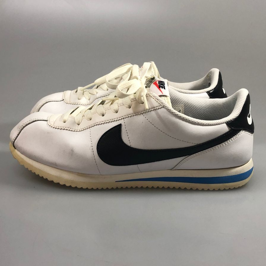 ナイキ コルテッツ ホワイト アンド ブラック 27.5cm DM4044 100 Nike Cortez White and Black 約27.5cm【AFD15】