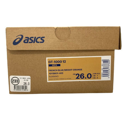 アシックス スニーカー GT-1000 12 GTX メンズ サイズ26cm ネイビー asics 約26.0cm【AFD13】