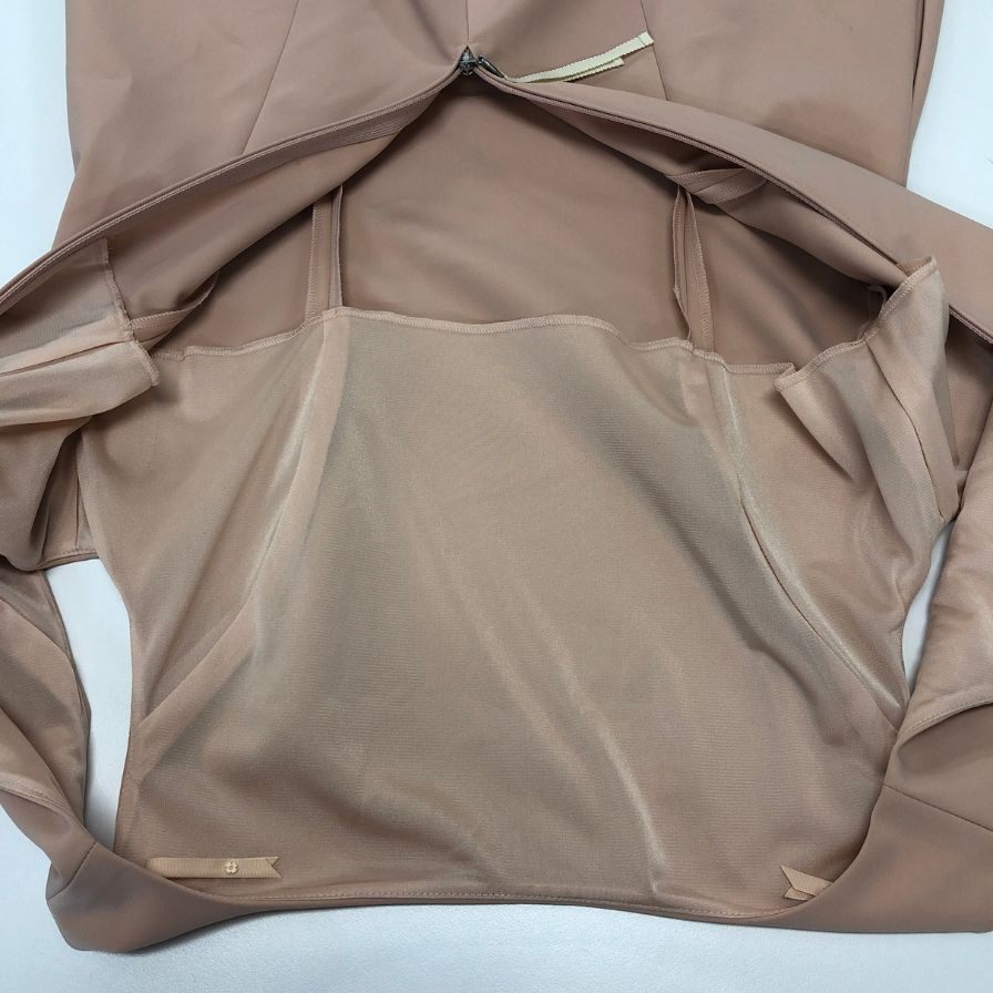 美品◆フォクシ―ニューヨーク  ノースリーブワンピース 31952 ピンク レディース サイズ38 FOXEY NEWYORK 【AFB10】