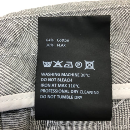 ジーティーアー  パンツ トラウザー サイドボタン リネン混 メンズ サイズ46 グレー系 GTA IL PANTALONE 【AFB36】