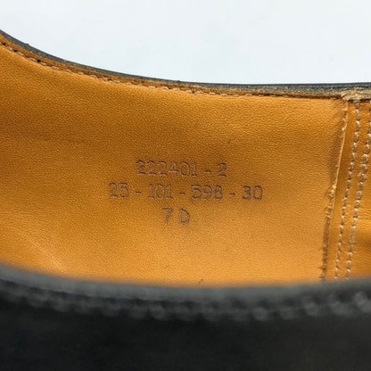 ジェイエムウエストン 598 ハーフハント ボックスカーフ ブラック UK7D J.M. WESTON ビジネスシューズ 約26.0cm【LA】【中古】