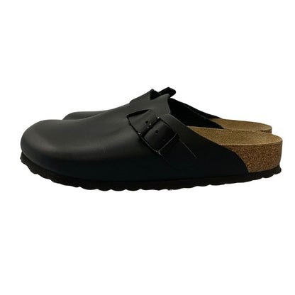 新品同様◆ビルケンシュトック ボストン サンダル レザー メンズ サイズ26.0 ブラック系 BIRKENSTOCK Boston BS【AFD2】