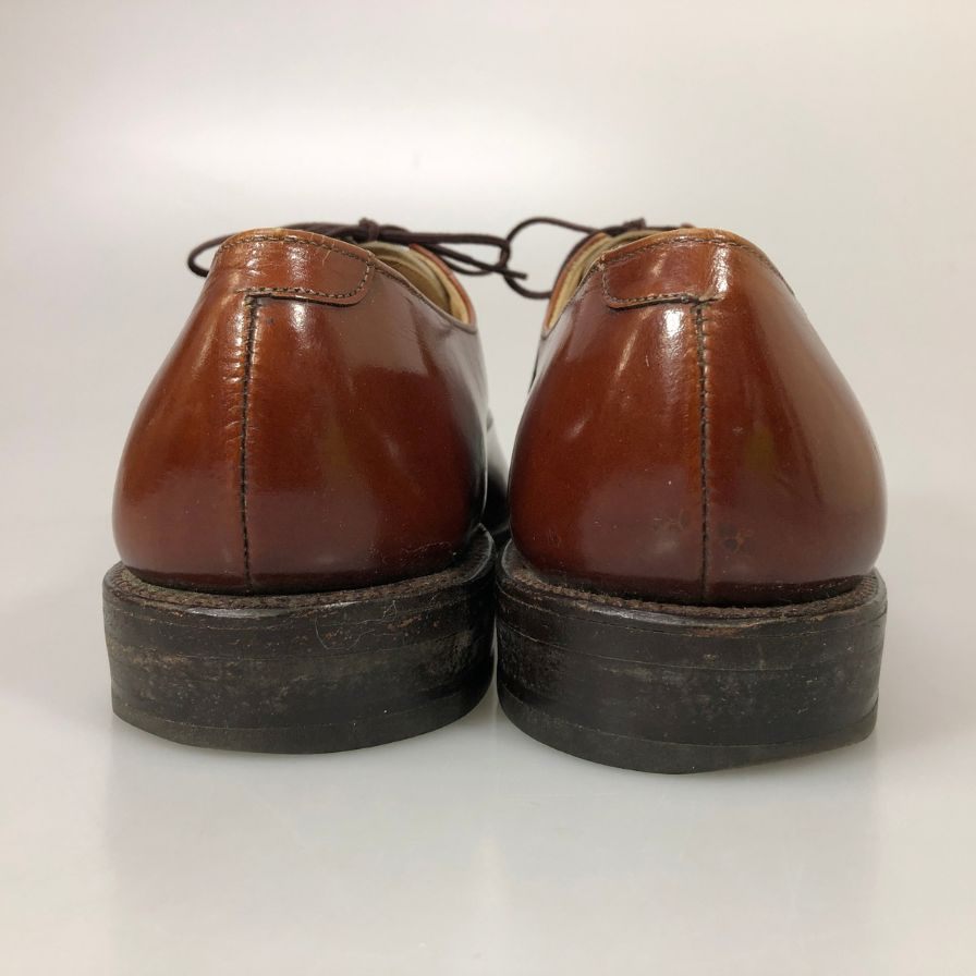 アレンエドモンズ レザーシューズ キャップトゥ 24774 ガラスレザー ブラウン メンズ サイズ US9C ALLEN EDMONDS 約27.0cm【PTM5】