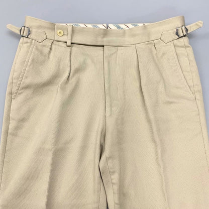 ヒッチマン トラウザーズ クラブ スラックス コットン メンズ ベージュ ワンサイズ Hitchman Trousers Club 【AFB32】
