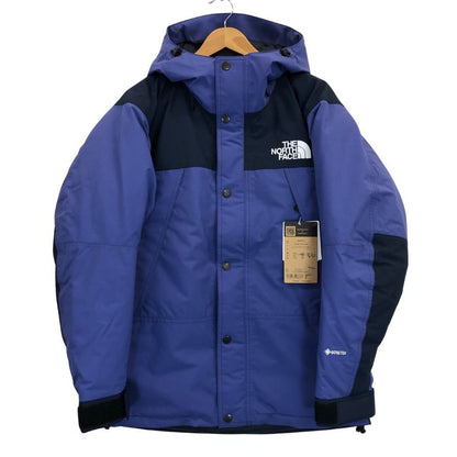 新品同様◆ザ ノースフェイス マウンテンダウンジャケット ND92237 ユニセックス アーバンネイビー×ケイブブルー サイズM THE NORTH FACE 【AFA17】