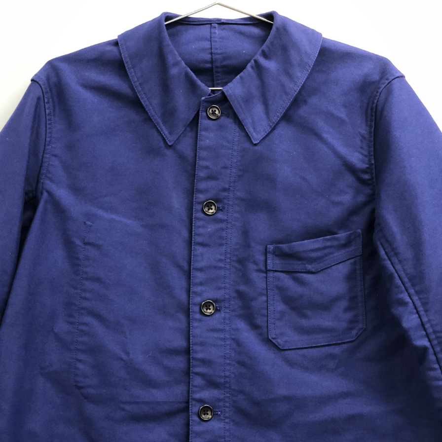 美品◆アナトミカ ル メートル ド トゥース コットン リファー シングル ジャケット メンズ サイズ 48  ネイビー ANATOMICA LE MAÎTRE DE TOUS 【AFF23】