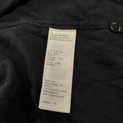 極美品◆アバクロンビー&フィッチ 長袖シャツ コットン ブラック メンズ サイズXS Abercrombie&Fitch 【AFB26】