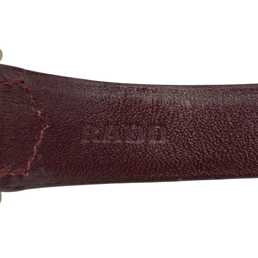 ラドー クオーツ時計 スクエア ゴールド メンズ 179.5242.2 RADO【AFI7】