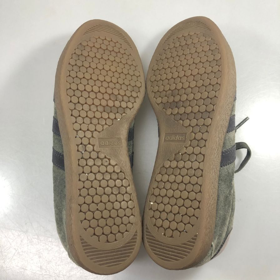 アディダス ローカットスニーカー タバコ for ジャーナルスタンダード スエード グレー メンズ サイズ26cm HQ9177 ADIDAS TOBACCO FOR JOURNAL STANDARD 約26.0cm【AFC1】