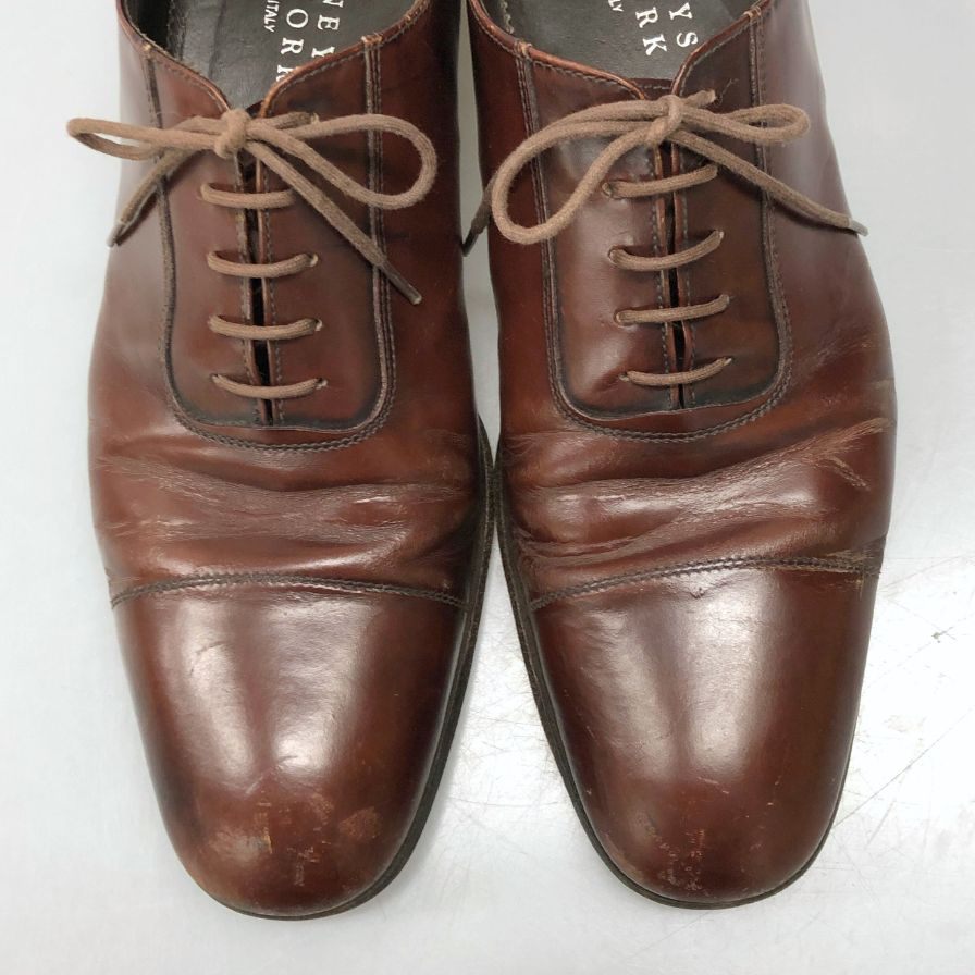 バーニーズ ニューヨーク アデレード ブラウン サイズ42 メンズ Barneys NewYork 約27.0cm【AFC43】