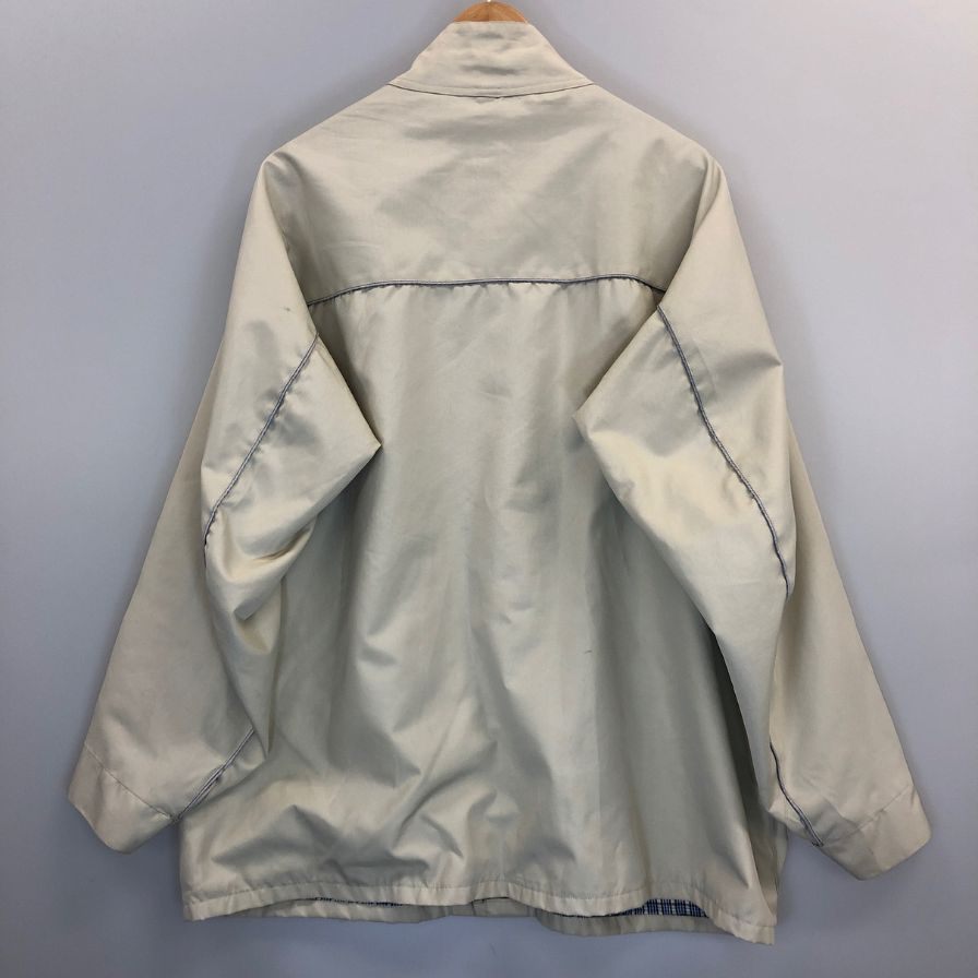 美品◆ベルスタッフ モーターサイクルジャケット ナイロン ベージュ メンズ サイズL Belstaff 【AFB1】