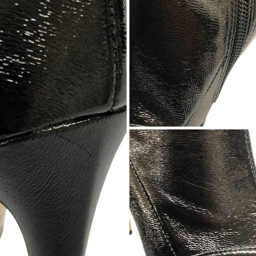 エリザベッタ フランキ ロングブーツ サイズ38 ブラック レディース ELISABETTA FRANCHI 約24.5cm【AFC41】